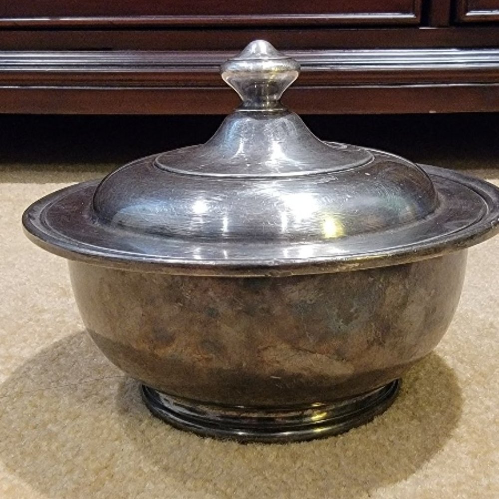 R. Wallace Silver Soldered Bowl President Collection